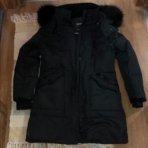 Noize Women's Black Puffer Parka